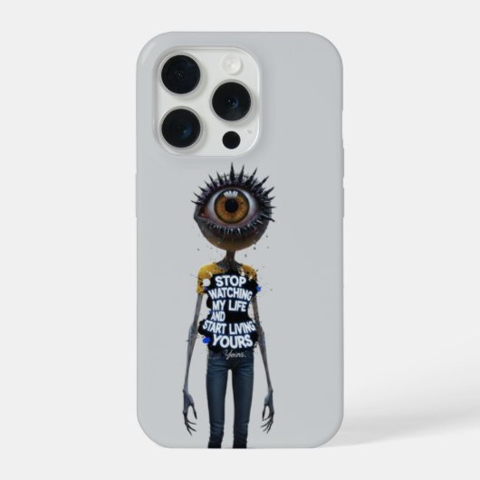 De Eye And Word Collectie iPhone Hoesje (Achterkant)