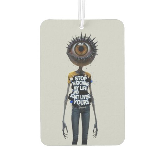 De Eye And Word Collectie Luchtverfrisser (Achterkant)