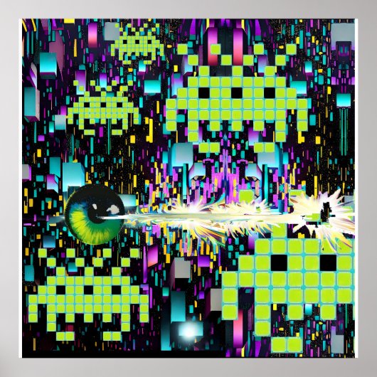 De Eyeball Oorlog van 2025 Poster (Voorkant)