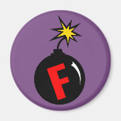 de f-bom magneet (Voorkant)