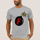 de f-bom t-shirt (Voorkant)