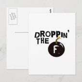 De F Bomb Briefkaart (Voorkant / Achterkant)