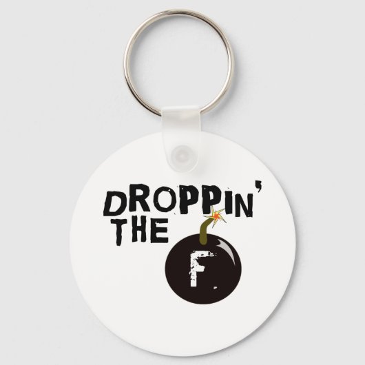 De F Bomb Sleutelhanger (Voorkant)