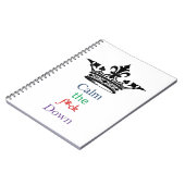 De F*ck omlaag kalmeren Notitieboek (Linkerzijde)