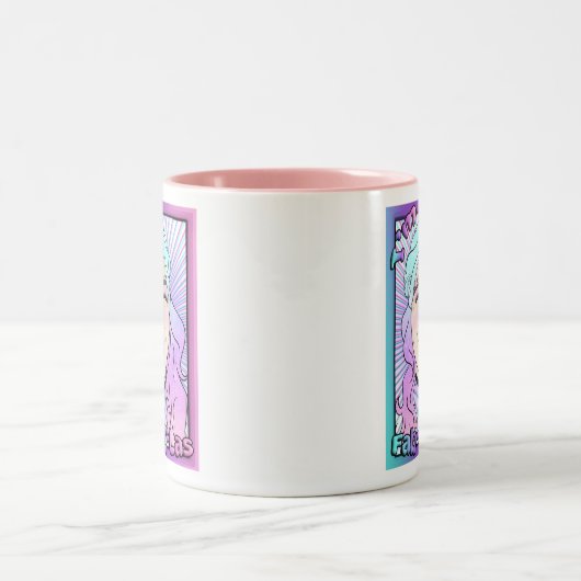 De fab-U-Las Two-Tone Mok van Zer0 (Center)