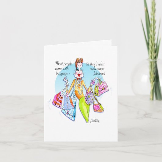De fabelachtige kaart van de Bagage (Voorkant)