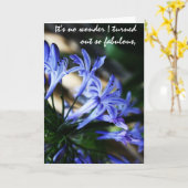 De fabelachtige Kaart van de Moederdag van de Zoon (Gele Bloem)