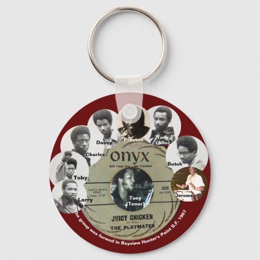 De fabelachtige Playmates Sleutelhanger (Voorkant)