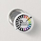 De Fabric Foundry Logo Knop Ronde Button 3,2 Cm (Voorkant /achterkant)