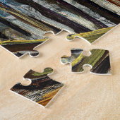 De fabriek (1887) van Vincent Van Gogh Legpuzzel (Zijkant)