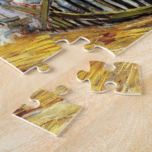 De fabriek (1887) van Vincent Van Gogh Legpuzzel (Zijkant)