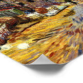 De fabriek (1887) van Vincent Van Gogh Poster (Hoek)