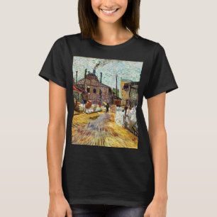 De fabriek (1887) van Vincent Van Gogh T-shirt