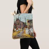 De fabriek (1887) van Vincent Van Gogh Tote Bag (Dichtbij)