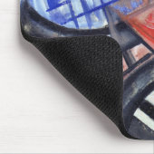 De fabriek en de brug muismat (Hoek)