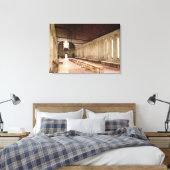 De fabriek van de monniken canvas afdruk (Insitu (Slaapkamer))