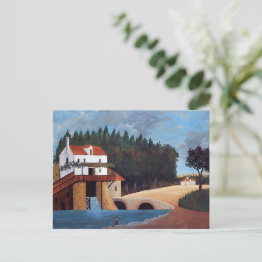 De fabriek van Henri Rousseau Briefkaart (Staand voorkant)