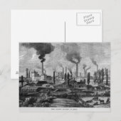 De Fabriek van Mr. Krupp's in Essen, Duitsland Briefkaart (Voorkant / Achterkant)