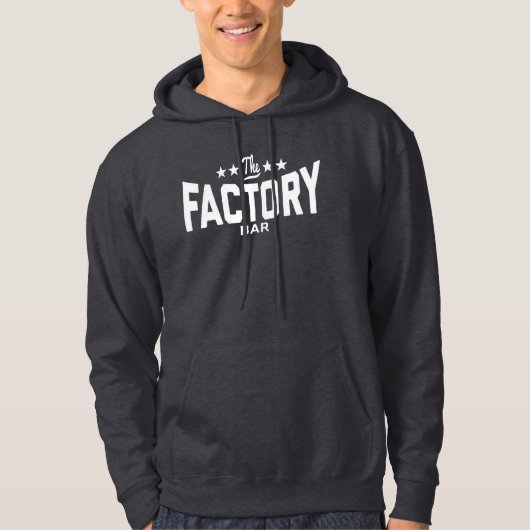De fabrieksbalk hoodie (Voorkant)