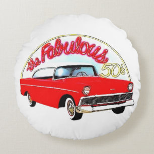 De Fabulous 50's Rond Kussen