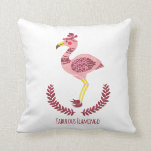 De Fabulous Flamingo Kussen