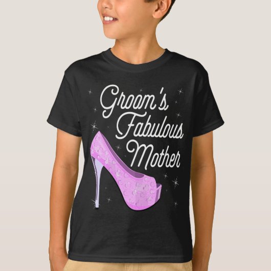 De Fabulous Moeder van de vrouw - Twitter-bruiloft T-shirt (Voorkant)
