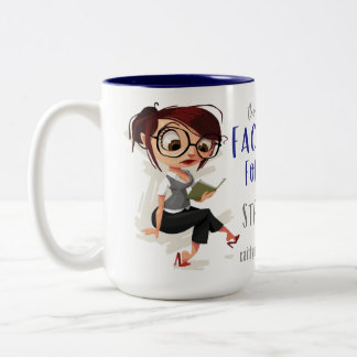 De factor kracht is een sterke 15oz mok