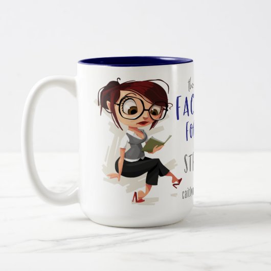 De factor kracht is een sterke 15oz mok (Links)