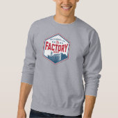De Factory Bar Kleur Shield Sweatshirt (Voorkant)