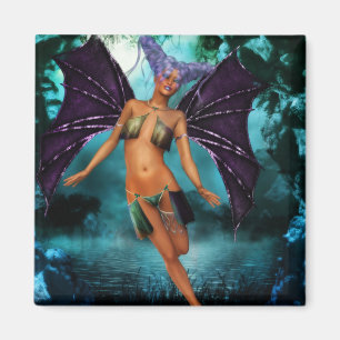 De Faery Grotto Fridge Magnet
