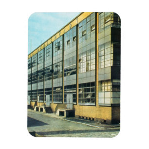 De Fagus Shoe Factory, ontworpen door Walter Gropi Magneet