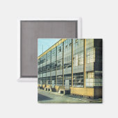 De Fagus Shoe Factory, ontworpen door Walter Gropi Magneet (Voorkant / Achterkant)