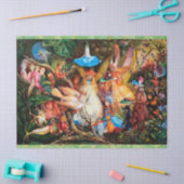 DE FAIRIES FAVORITE BIRD Enchanted Bossen Tissuepapier (Craft)