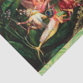 DE FAIRIES FAVORITE BIRD Enchanted Bossen Tissuepapier (Detail)