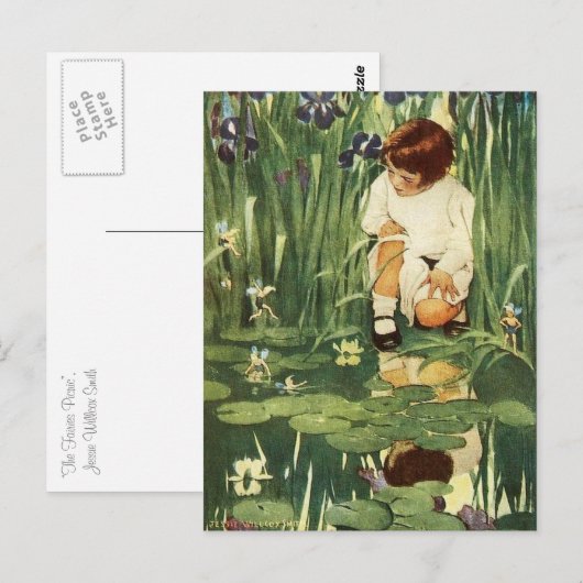 De Fairies Picnic Briefkaart (Voorkant / Achterkant)