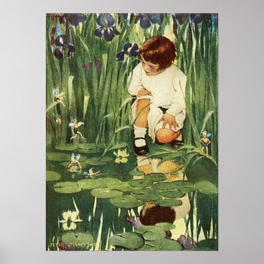 De Fairies Picnic Poster (Voorkant)