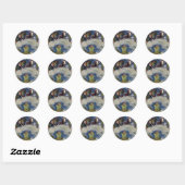 De Fairies-Sticker Ronde Sticker (Vel)