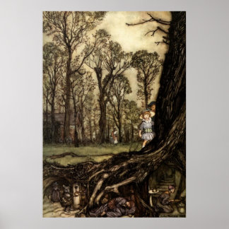 De fairies verbergen zich min of meer tot zonsonde poster