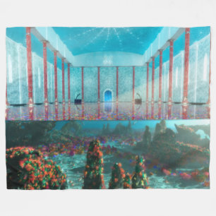De fairy Bath Fleece Blanket Deken