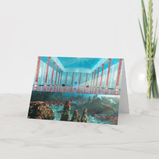 De fairy Bath-Kaart Kaart (Voorkant)