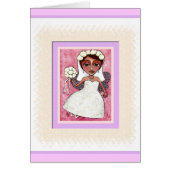 DE FAIRY BRIDE - bruid , trouwkaart (Voorkant)