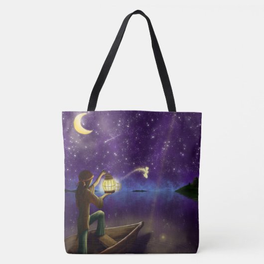 De Fairy Canvas tas vrijlaten (Voorkant)