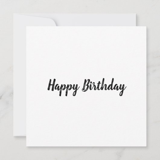 De Fairy en de Firefly Birthday Kaart (Achterkant)