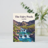 De Fairy Pools Schotland Briefkaart (Staand voorkant)