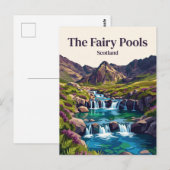 De Fairy Pools Schotland Briefkaart (Voorkant / Achterkant)