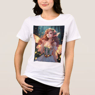 De Fairy Queen's Blessing Canvas Vrouwen T-shirt