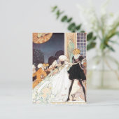 De  Fairy Tale Princess Wedding Save the Date! Aankondigingskaart (Staand voorkant)
