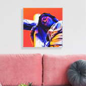 De Faith Cemetery Art behouden Canvas Afdruk (Insitu (Woonkamer))