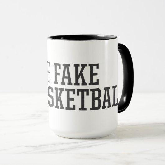 De Fake Basketball-Mok Mok (Voorkant rechts)