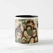 De Falcon Hunt uit het manuscript Tweekleurige Koffiemok (Center)